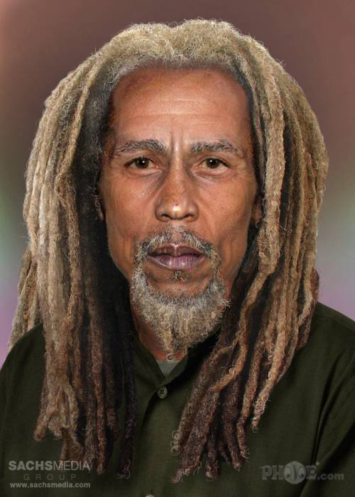 Bob Marley - Died: 1981 Age: 36 - Reggae musics most influential artist