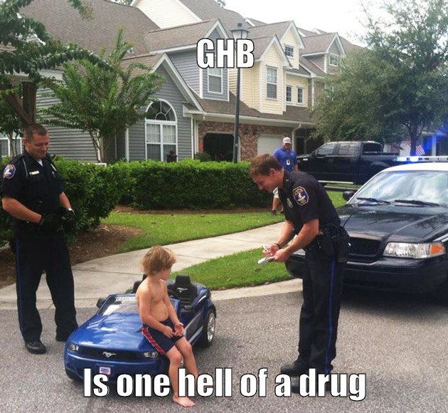 GHB.............One hell of a drug