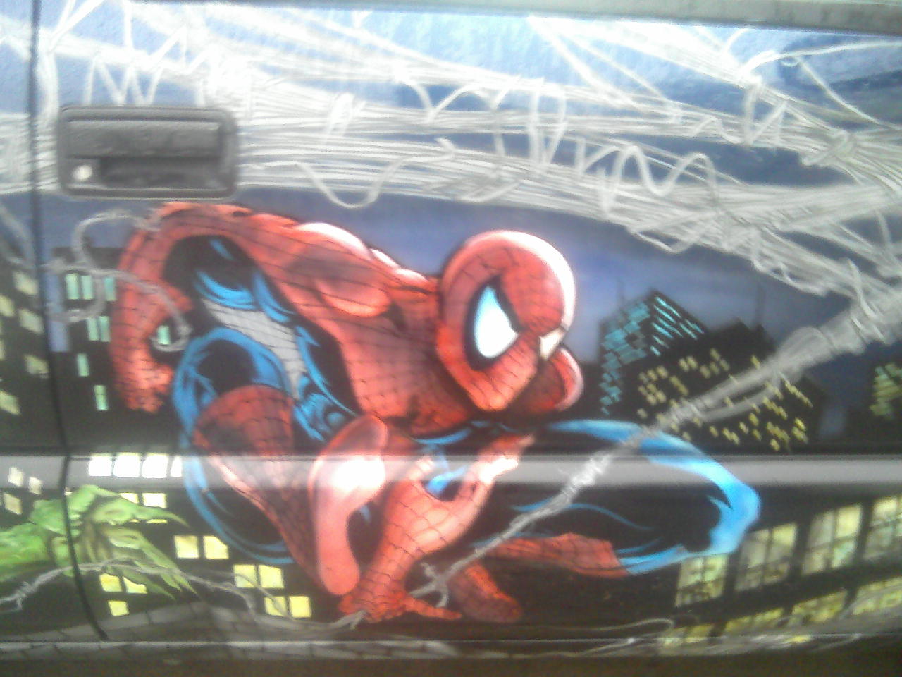 Nice Marvel Airbrushed Chevy
