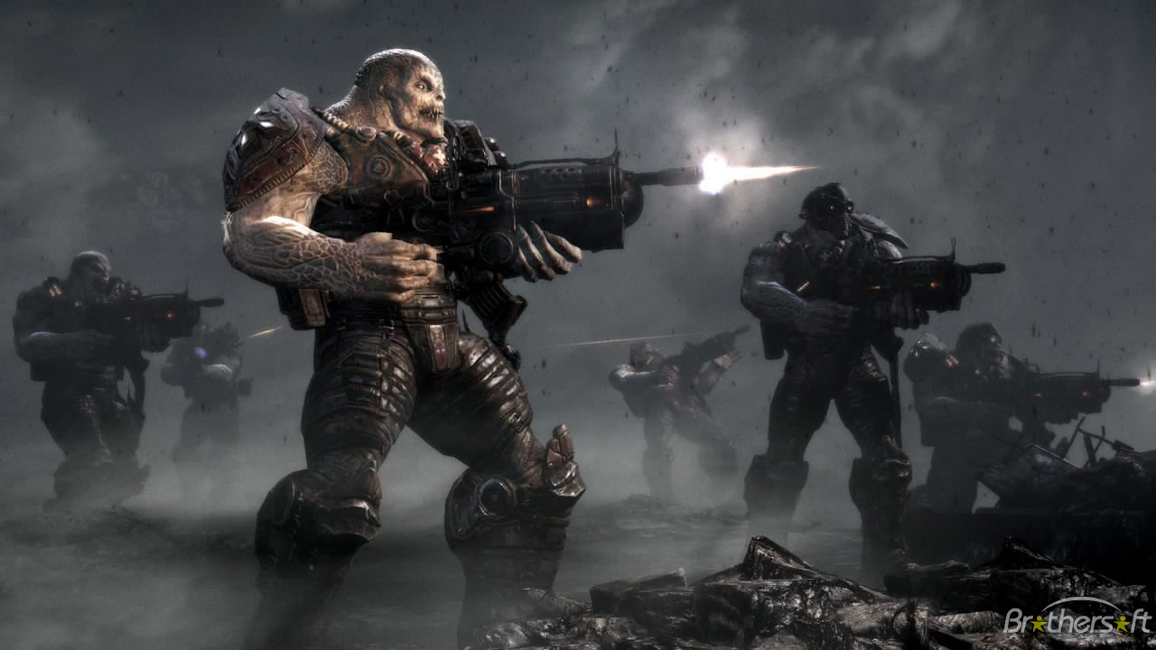 Gears of War 3 Hi-Def Screenshots and Merchandise