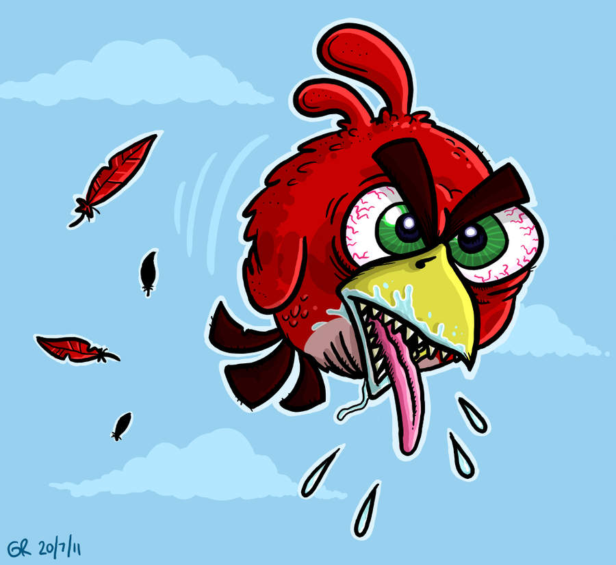 scary angry birds