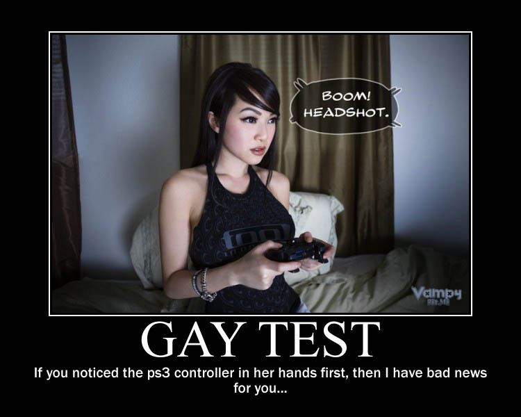 The gay test