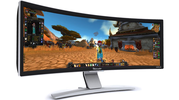 Price: 6,500 Say bye bye to three separation gaming screens. This monstrous monitor is the first commercially available curved display and features a resolution of 2880 x 900.