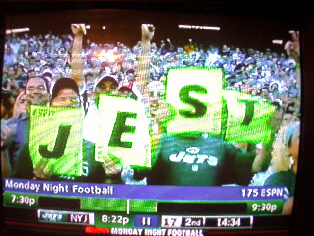 Jets fans... gotta love 'em.