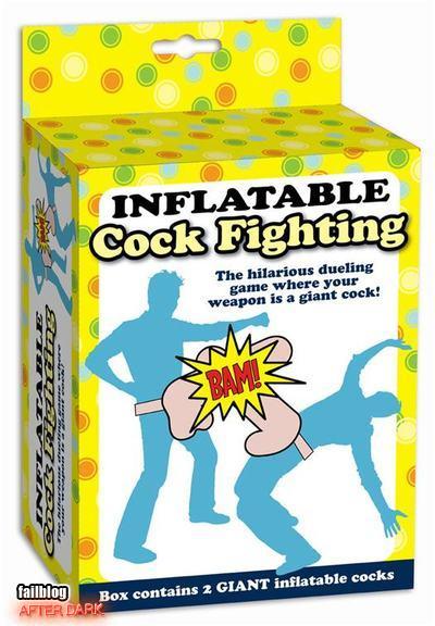 Anyone up for a good ol fashioned game of cock fighting?
