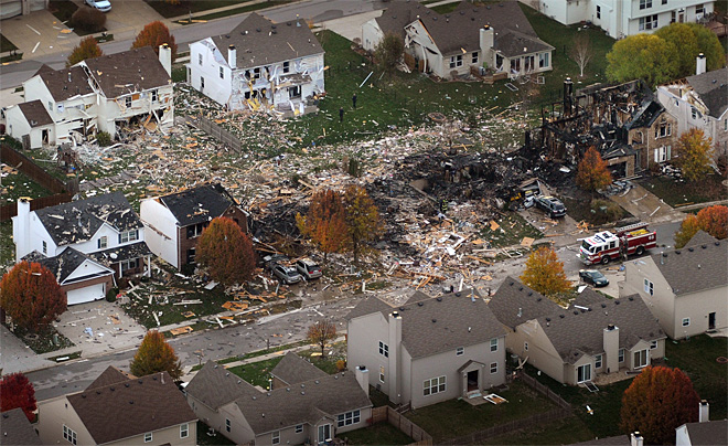 Indy house explosion