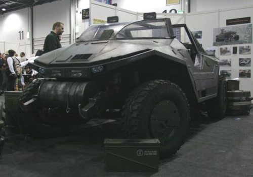 Guy turns junker in to a Warthog from Halo