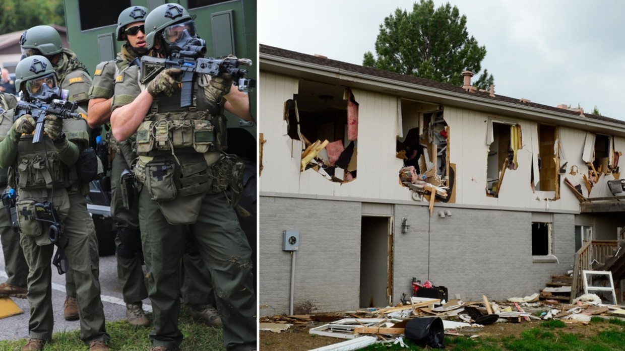 If you shoplift and barricade yourself in your home that's a bad idea. If the police are forced to use chemical bombs to get your dumb ass out, the court ruled police dept. owes you nothing for destroying home.