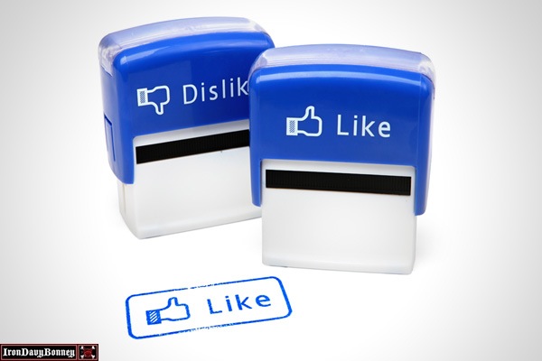 Actual Like and Dislike Stamps