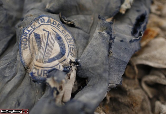 Clothes recovered from the World Trade Center
