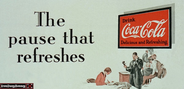 The Pause That Refreshes by Coca-Cola - Year Introduced: 1929 