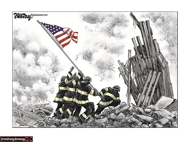 9-11 Remembered in Cartoons to Honor Our Lost Loved Ones
