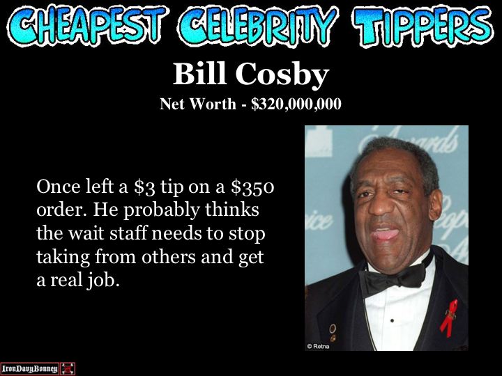 Cheapest Celebrity Tippers