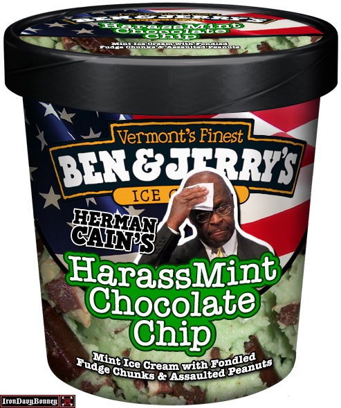 Herman Cain's HarassMint Chocolate Chip