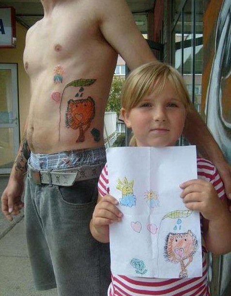 This is the best reason tattoo I have ever seen!