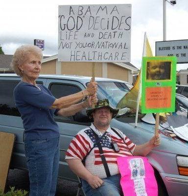 The Tea Party, where below 70 IQ is a requirement