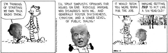 Cartoon Strips on Trump Frighteningly Accurate