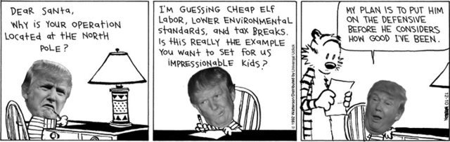 Cartoon Strips on Trump Frighteningly Accurate