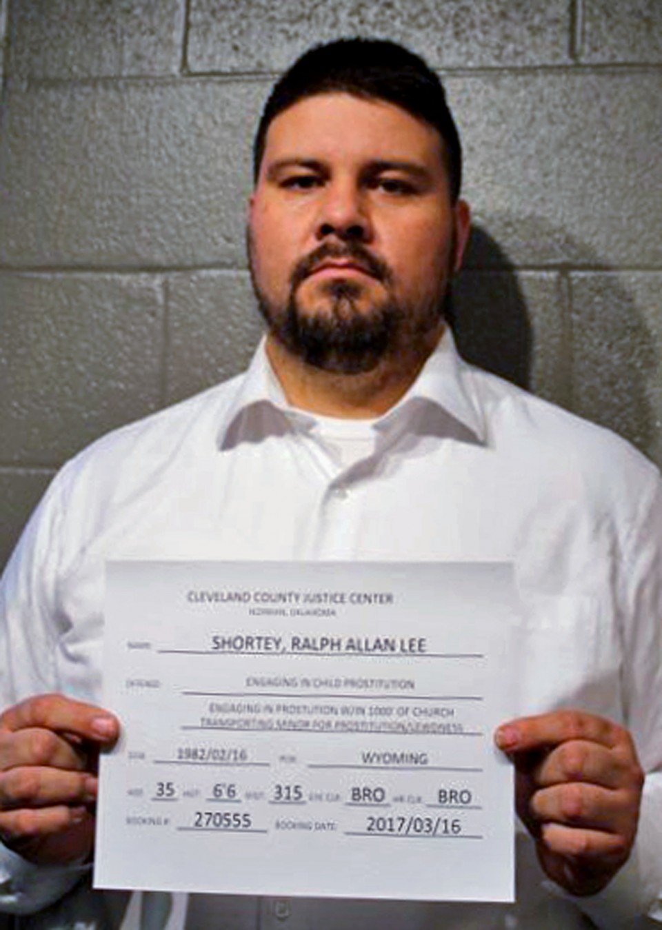 Married with two children OKL Republitard Senator Ralph Shortey was caught at Super8 motel with 17 year old boy. He claims he was just hanging out with a friend...sure, sure.