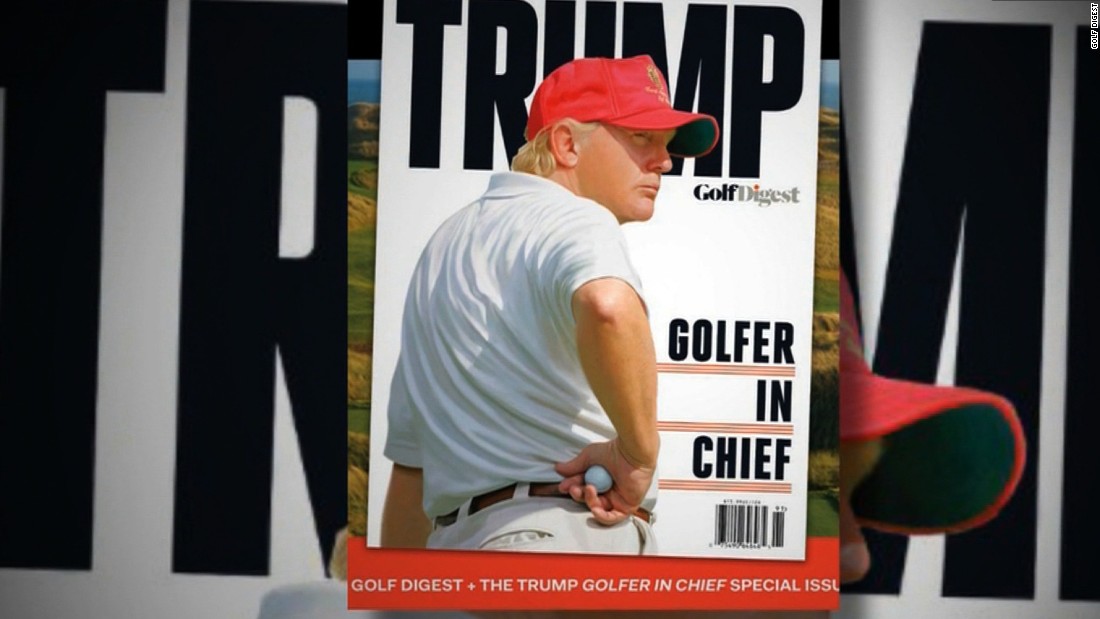 "I'm going to be working hard for you. I'm not going to have time to go play golf", Big Fat Liar said in August - he has made 13 visits to his own golf courses since becoming president, playing golf on at least 12 of those occasions. Has spent 21 days out of 66 days in office vacationing, golfing, & partying at his resorts. Hardly working, eh.
