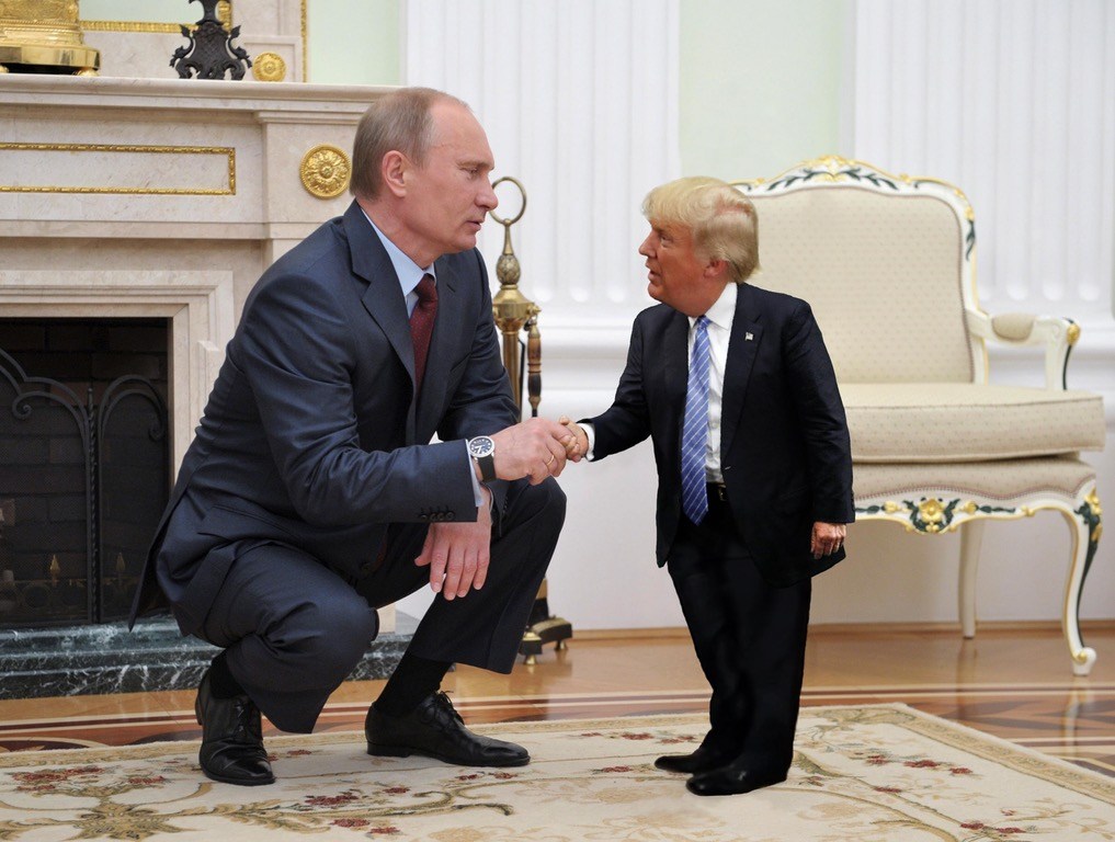 Putin yanks Drumpf puppet strings: disinformation, misinformation, propaganda and manipulates the American media too, using half-truths and feeding into the narrative they are eager to write. Dance puppet dance.
