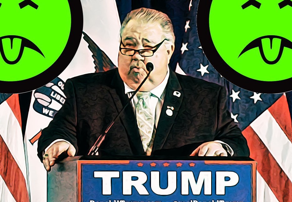 The Department of Agriculture's chief scientist oversees more than 1,000 scientists in 100 research facilities: Drumpf's pick to run the agency is Sam Clovis, a climate-denying talk radio host who not only lacks any kind of scientific degrees -  he didn't take a single science course in college. et tu stultus, Drumpf!