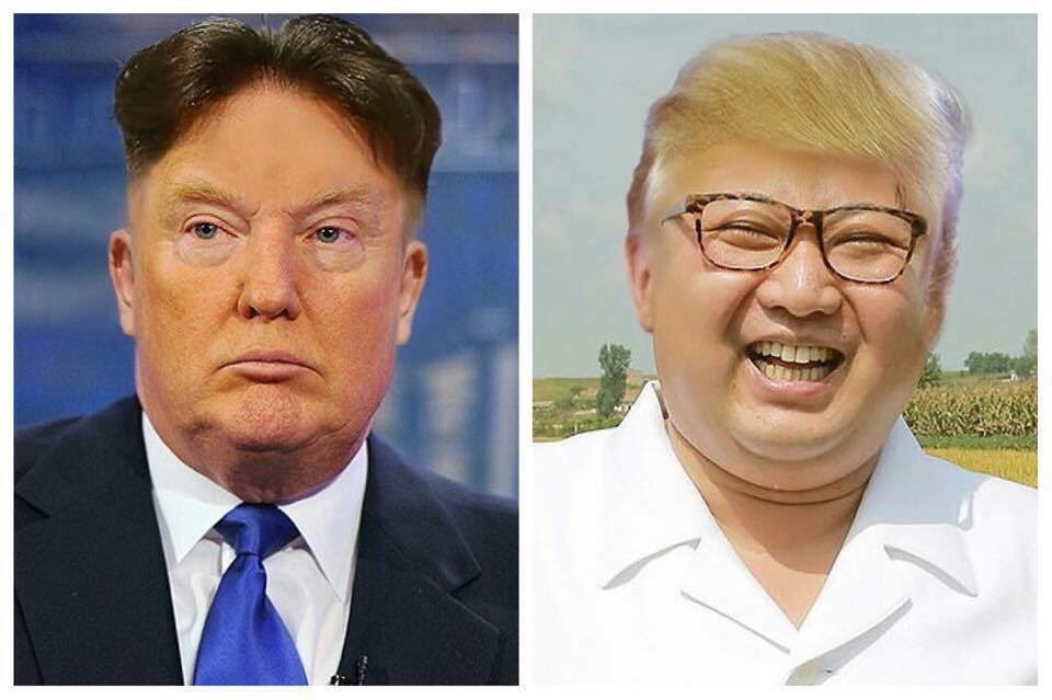 It's widely acknowledged that Drumpf has the worst hair of any president. But Drumpf isn't the only dictator, er leader, who could use a new stylist. Yes, the results are these two goofballs could very well bring about the end of civilization by nuking each others hair with a push of a button.