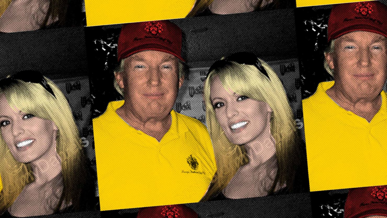 Stormy Daniels - 'I ended up with Donald in his hotel room. Picture him chasing me around his hotel room in his tighty-whities.' How many golden showers did you get, Donnie?