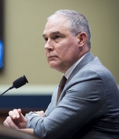 Pruitt makes #38 Drumpf scumbags who bailed out or who were fired from office. The Drumpf cesspool is overflowing with incompetent toads. Impeach 45!