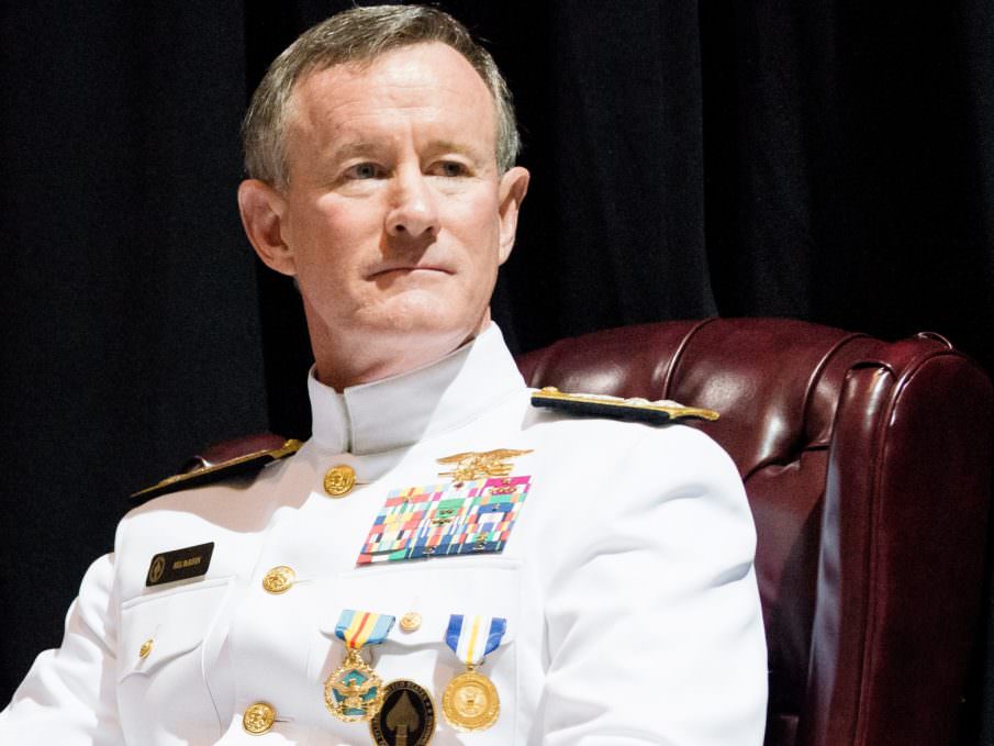 Navy Admiral William McRaven tells Drumpf "I would consider it an honor if you would revoke my security clearance as well."