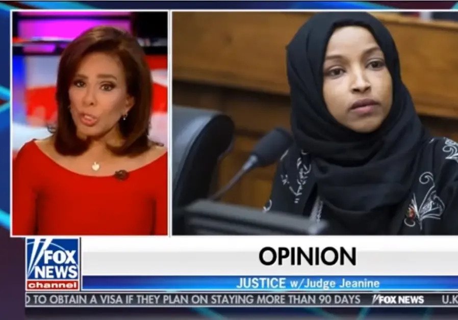 She makes racist comments about Muslim American Rep. Ilhan Omar. Fox gives her the boot. Drumpf's cries for her return are ignored. Wow, is Fox News changing sides?