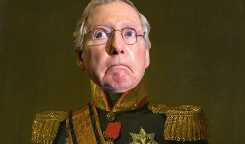On Monday afternoon, MAGAturd Senator Mitch McConnell blocked a resolution calling for the public release of Robert Mueller's report. Why? Does Mueller's findings contain enough juicy tidbits to wrap Drumpf's tiny gonads into knots? What other reason is there to block it?