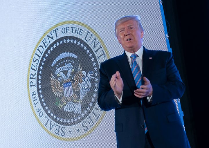 During the TPUSA summit a seal was displayed with an American bald eagle in the center with two heads, like Russia's coat of arms, instead of the usual one while the eagle's left talons clutch golf clubs and right talons hold a bunch of money instead of an olive branch. To prevent being made a fool of you should always be aware of your surroundings