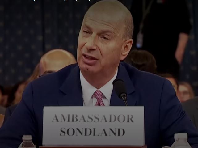 "Was there a 'quid pro quo?'" Sondland said, "The answer is yes." Read Sondland's opening remarks at impeachment hearing - https://www.cnn.com/2019/11/20/politics/gordon-sondland-opening-remarks-impeachment-hearing/index.html