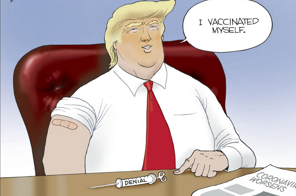 cartoon - I Vaccinated Myself. Dental Coronavia Orsens