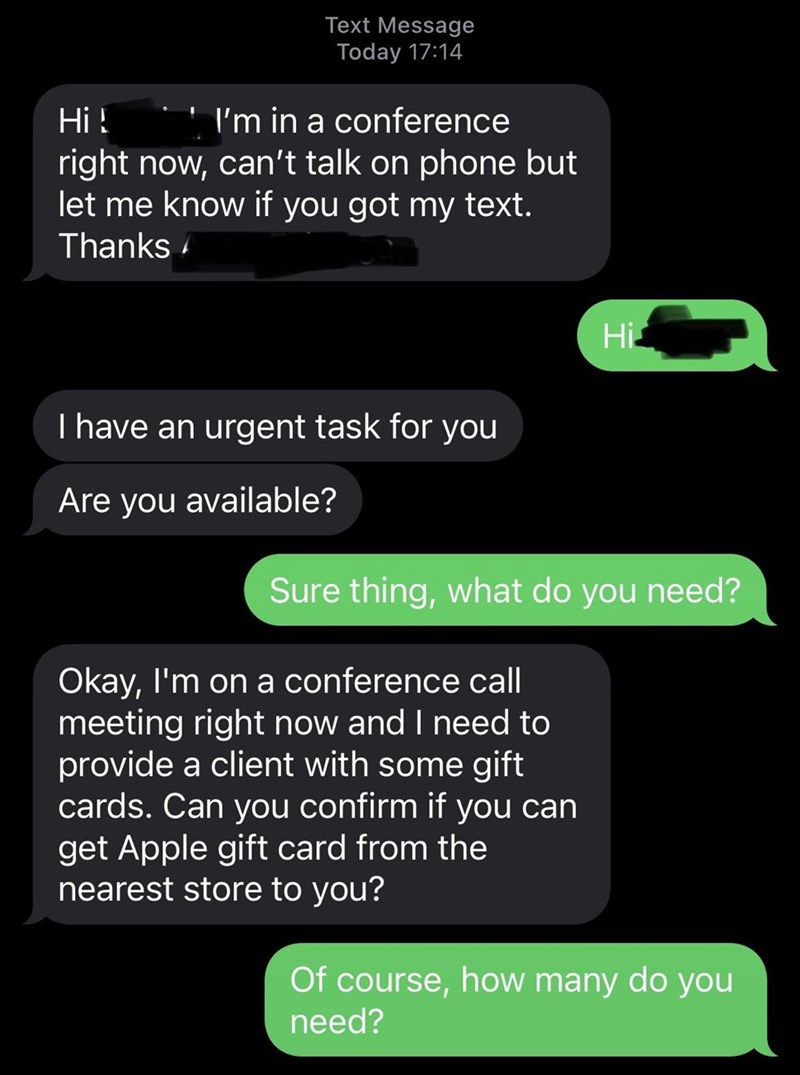 Scammer Attempting to Phish Pretends to Be CEO, Gets Trolled