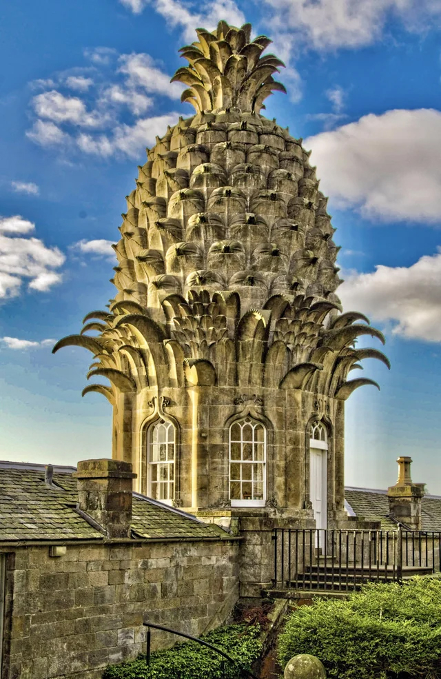 The Pineapple, dome in Dunmore, Scotland. 1761-1776.
