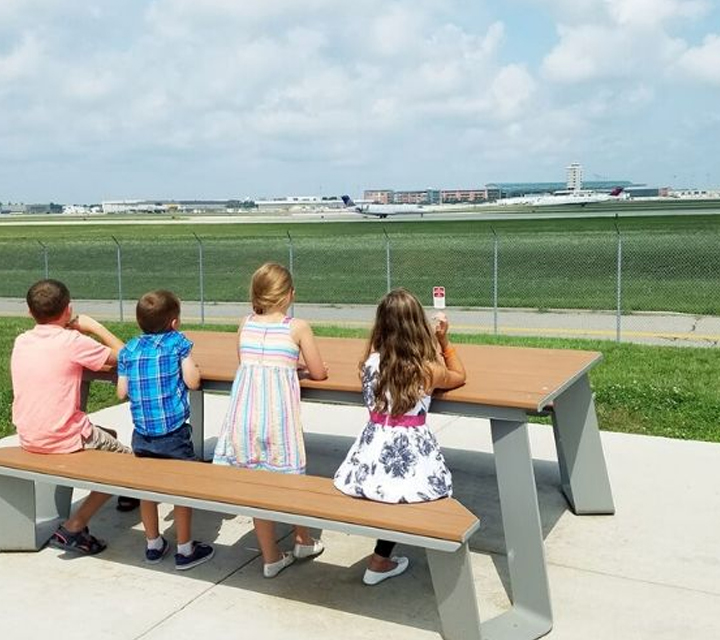 I remember as a kid, where I live they would allow people to just visit an area of the airport from where they could see the runway and flights take off - they didn’t have to pay anything for it - people would spend hours just looking at flights take off and land.