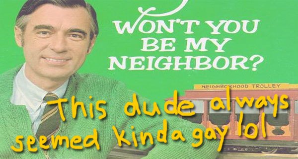 
Won't you be my neighbor? 
