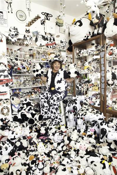 Largest collection of cow like items 2,429