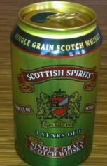 
Scotch whisky will soon be sold in an aluminum can in the United States.