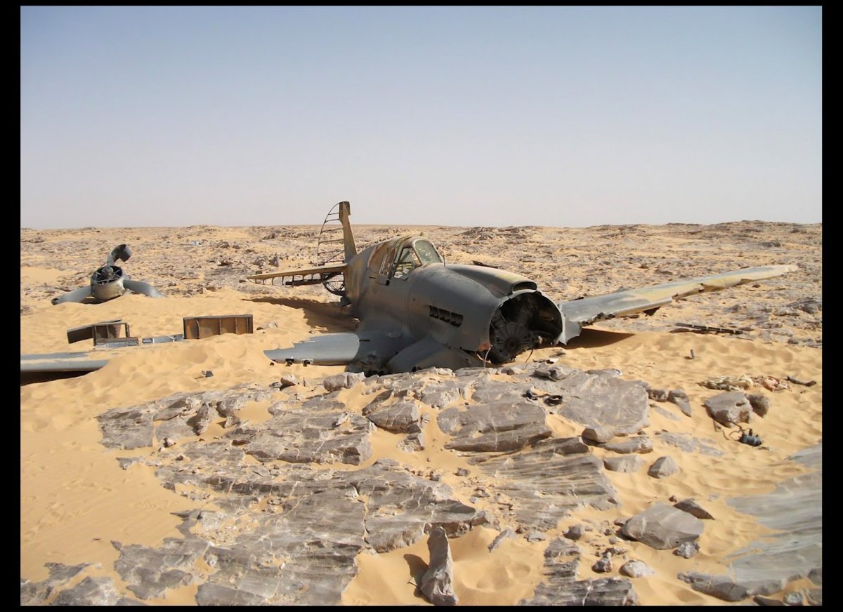 WWII Plane Discovered Preserved In Sahara Desert