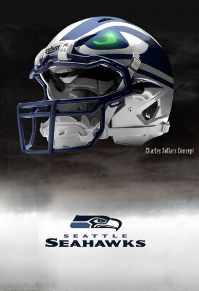 Charles Sollers NFL Concept Helmets