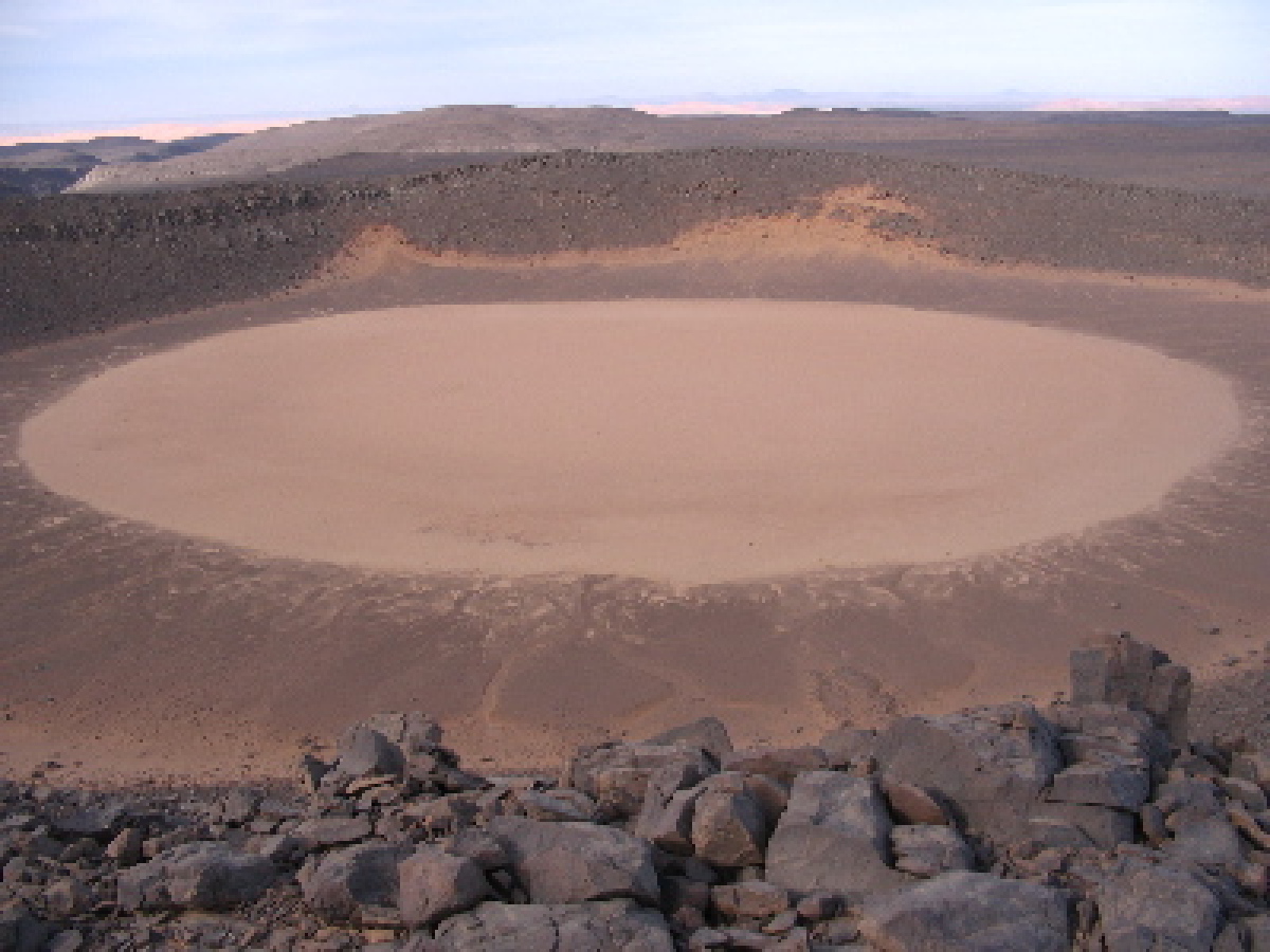 Amguid Crater Algeria