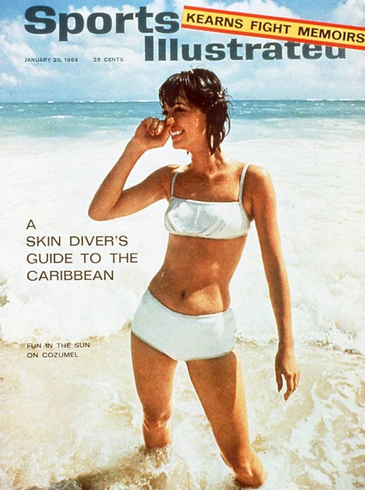 1964 sports illustrated swimsuit cover - Kearns Fight Memoirs Illustrateur 20 Cents A Skin Diver'S Guide To The Caribbean Fun In The Sun On Cozumel