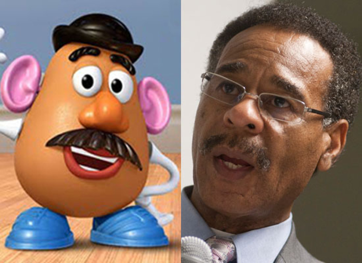 Rep. Emanuel Cleaver D-Mo.  Mr. Potato Head Toy Story