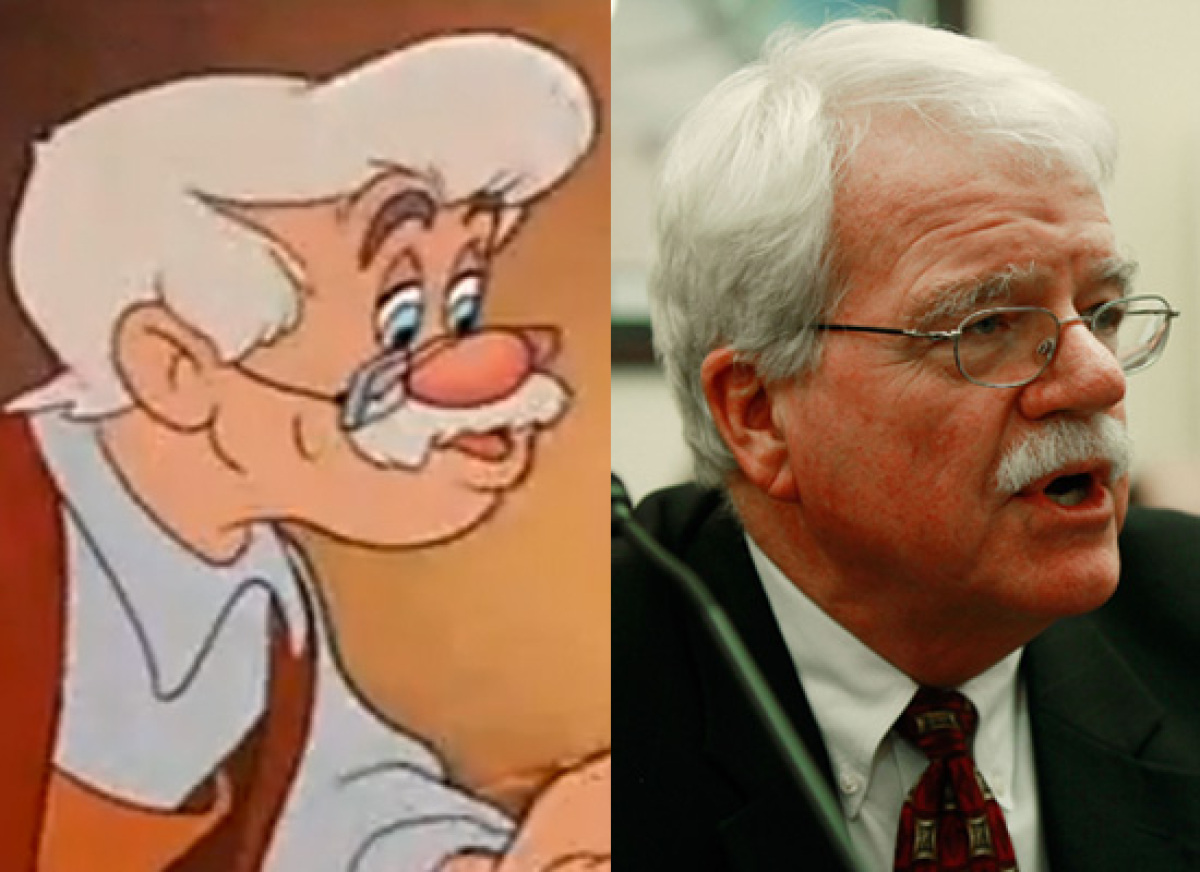 Rep. George Miller D-Calif.  Mister Geppetto Pinocchio