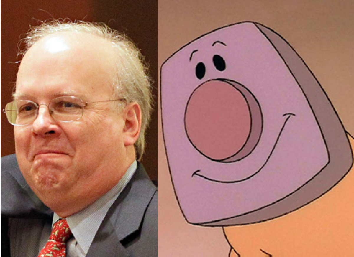 Karl Rove  Blanky The Brave Little Toaster