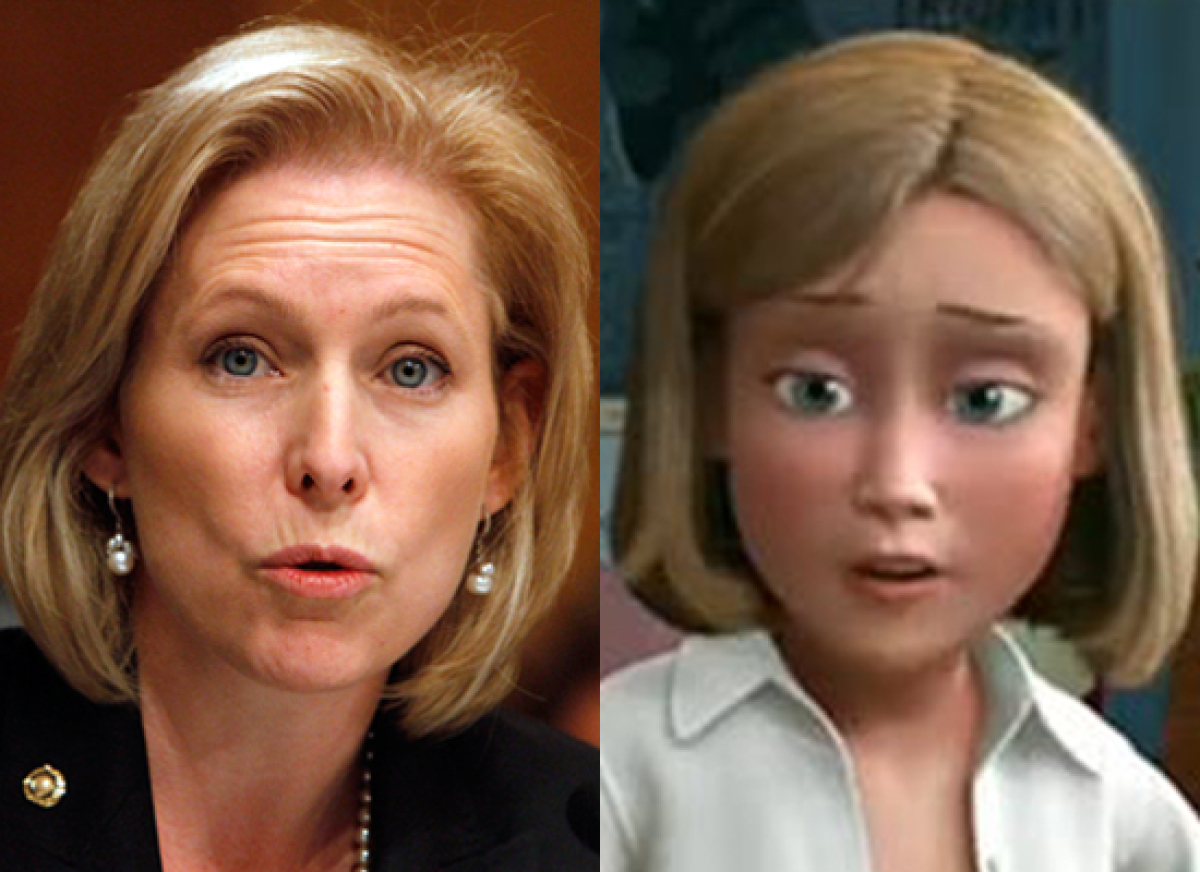 Sen. Kirsten Gillibrand D-N.Y.  Andy's Mom Toy Story