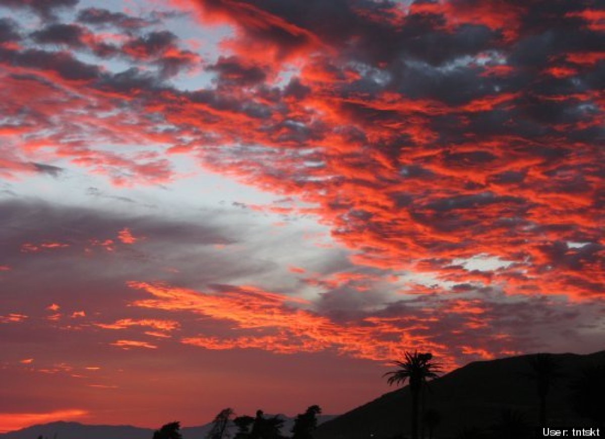LA Red Sunset Photos: July 18